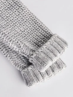 Gris Born In 2025 - Cardigan en tricot pour bébé 100% coton