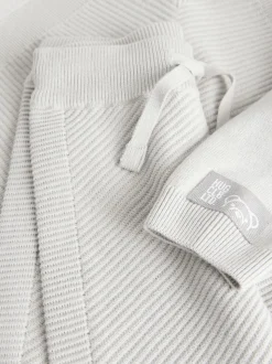 Gris clair - Ensemble Sweat-shirt à capuche et Survêtement en maille (3mois-7ans)