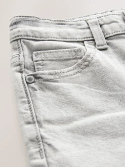 Gris clair - Jeans extensibles (3-17yrs)