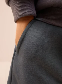 Gris d'ardoise - Joggings Jambe large en jersey (3mois à7ans)