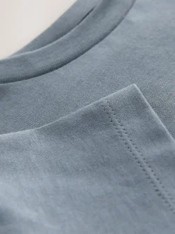 Gris d'ardoise - T-shirt oversize smALLSAINTS Orlando à logo Col rond