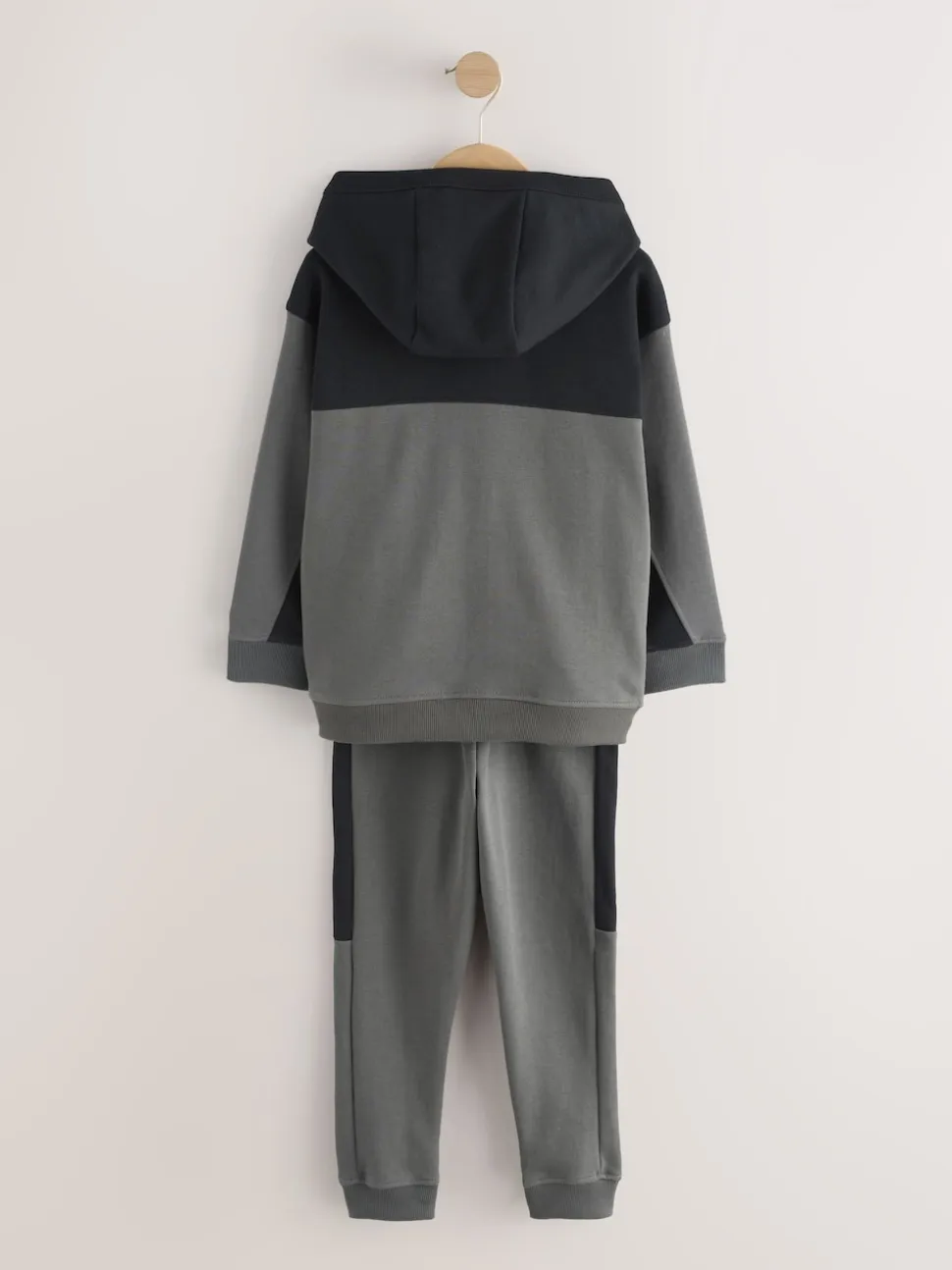 Gris de charbon de bois - Ensemble sweats à capuche et joggings Vêtements de sport