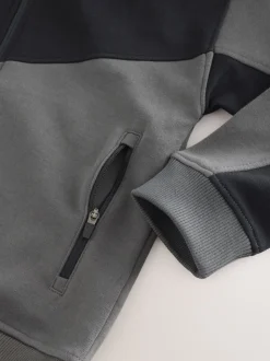 Gris de charbon de bois - Ensemble sweats à capuche et joggings Vêtements de sport