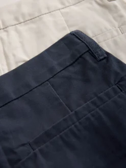 Gris de charbon de bois - Short Chino (3-16ans)