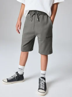 Gris de charbon de bois - SmallSaints Short Underground Sweat 100% coton