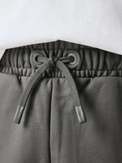 Gris de charbon de bois - SmallSaints Short Underground Sweat 100% coton