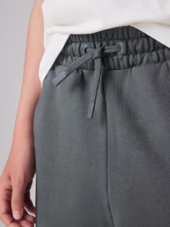 Gris de charbon de bois - SmallSaints Pantalon de jogging Underground à poignets droits en 100% coton