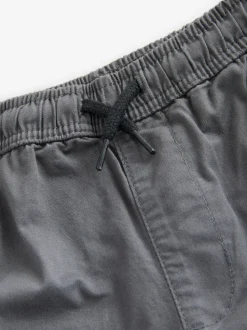 Gris de charbon de bois - Pantalon cargo (3-16ans)