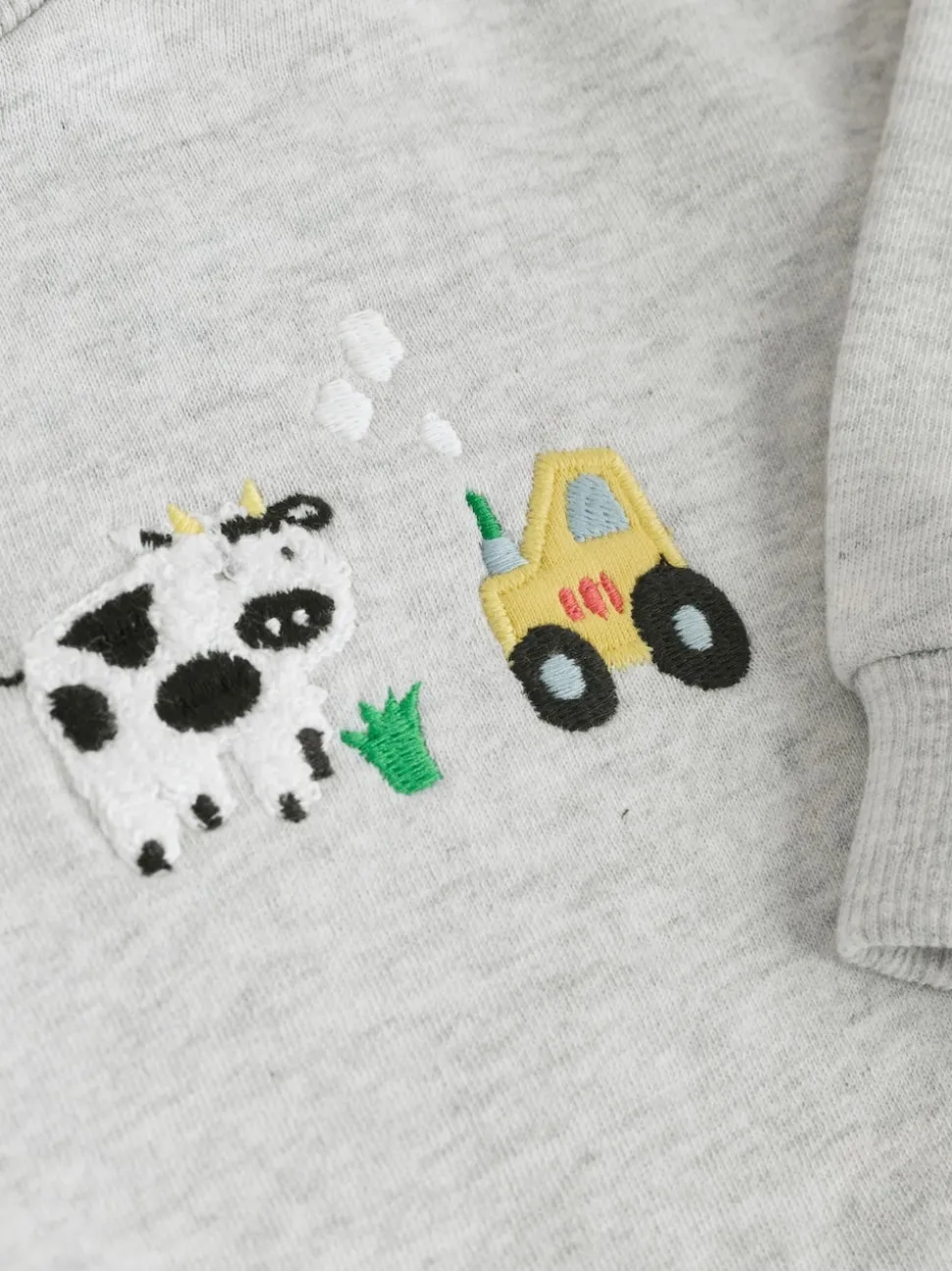 Gris Farm Character - Ensemble Sweat-shirt et Leggings bébé (0mois-3ans)