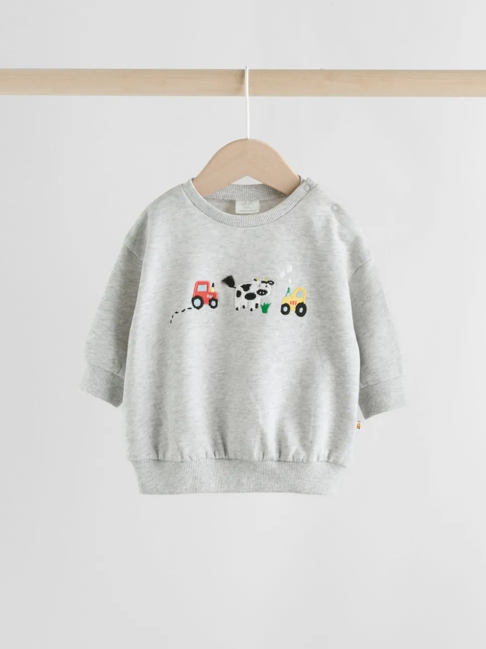 Gris Farm Character - Ensemble Sweat-shirt et Leggings bébé (0mois-3ans)