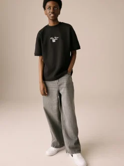 Gris foncé - Jean authentique (3-16ans)