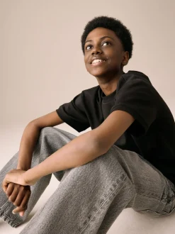 Gris foncé - Jean authentique (3-16ans)