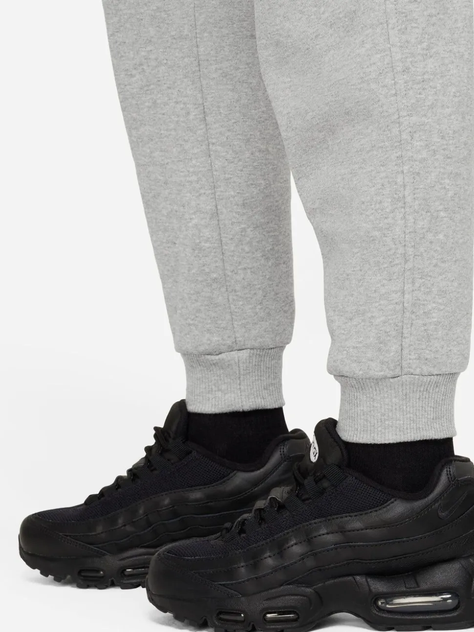 Gris foncé chiné - Pantalon de jogging cargo en polaire Nike Club