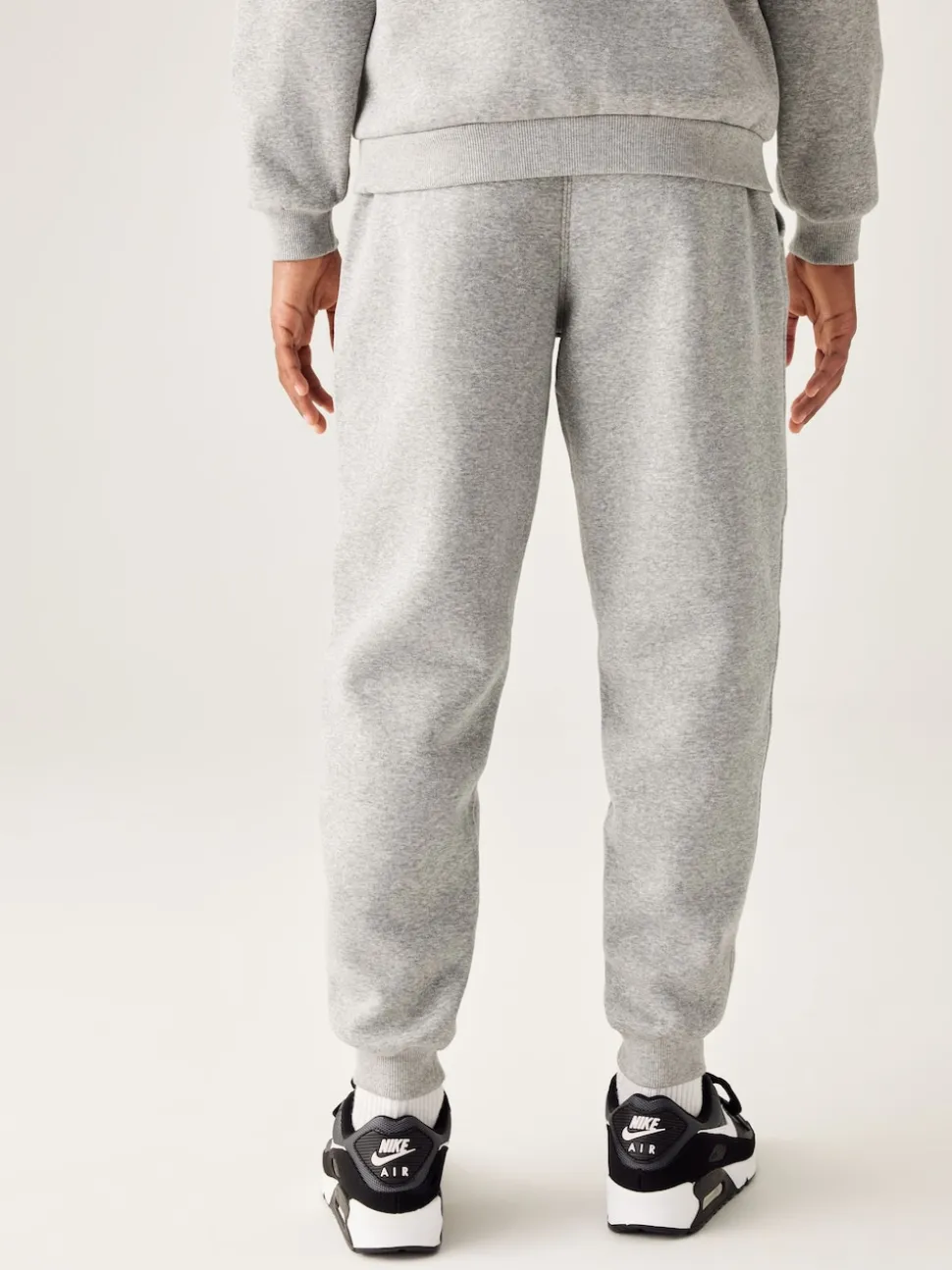 Gris foncé chiné - Pantalon de jogging Nike Club en polaire