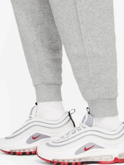 Gris foncé chiné - Pantalon de jogging Nike Club en polaire