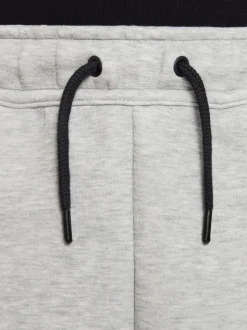 Gris foncé chiné - Short Nike Tech en molleton