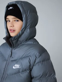 Gris fumé - Veste matelassée Nike