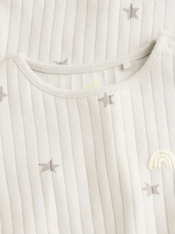 Gris Grands sourires - Ensemble haut et legging bébé (0mois-2ans) (0mois-2ans)