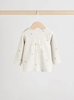 Gris Grands sourires - Ensemble haut et legging bébé (0mois-2ans) (0mois-2ans)