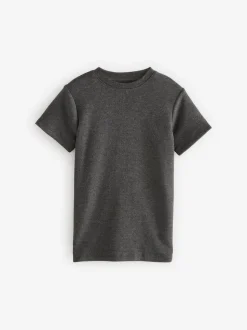 Gris Noir/anthracite - T-shirt Thermal Manches courtes 2 Pack (2-16ans)