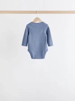 Gris/Blanc - Bodysuits à manches longues 5 Pack