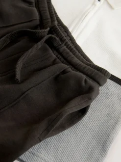 Gris/blanc zippé - Ensemble polo et jogging à manches longues (3mois-7ans)