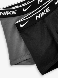 Gris/Noir - Lot de 3 boxers Nike garçon