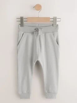 Gris/Noir/Vert - Lot de 5 joggings (3mois-7ans)