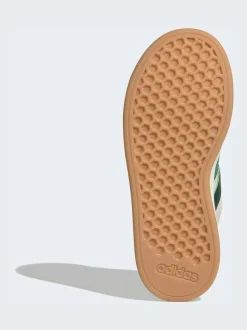 Gris/vert - Baskets adidas Grand Court 00s en daim et dentelle pour enfant