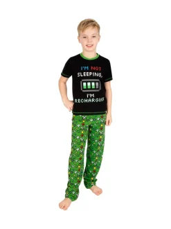 Harry Bear Gaming glow In The Dark 100% Pyjama en coton