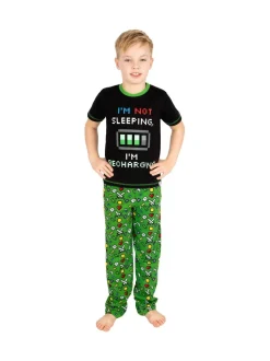 Harry Bear Gaming glow In The Dark 100% Pyjama en coton