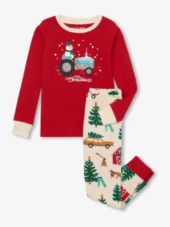 Hatley pyjama naturel de la ferme de Noël