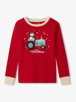 Hatley pyjama naturel de la ferme de Noël