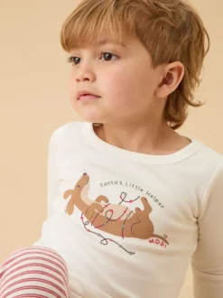 Hors blanc - MORI Ensemble de Pyjamas super doux 2 pièces