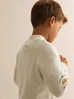 Hors blanc - Reiss Kinsley Batman | Cardigan Reiss Badge