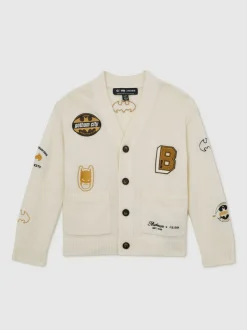 Hors blanc - Reiss Kinsley Batman | Cardigan Reiss Badge