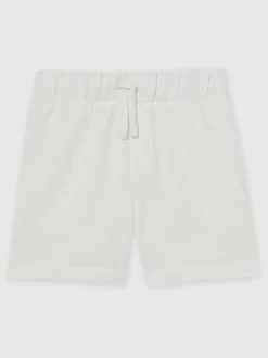 Hors blanc - Short Reiss Perry en coton brodé