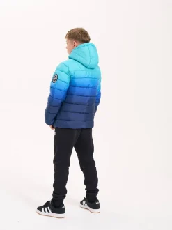 Hype. Doudoune Bleu Ocean Fade