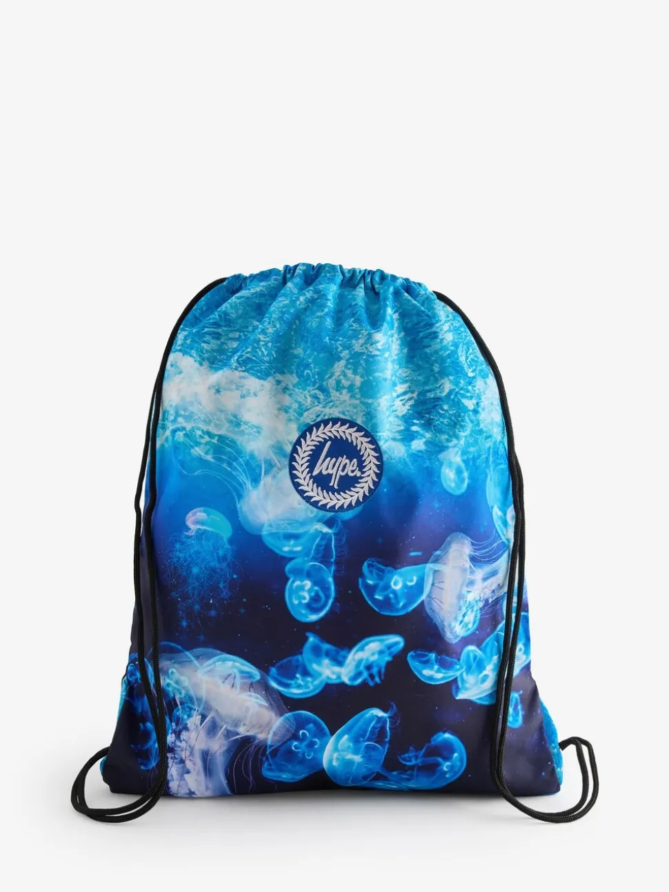 Hype. Sac à cordon de serrage en méduse bleue pour enfant