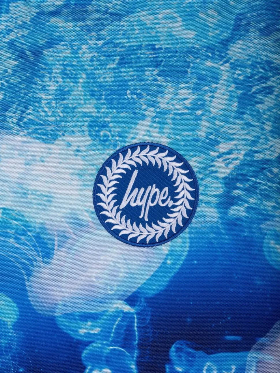 Hype. Sac à cordon de serrage en méduse bleue pour enfant