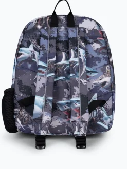 Hype. Sac à dos emblématique gris Mech Sharks pour enfant