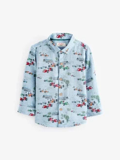 Impression bleue - Cath Kidston 100% Chemises en coton (3mois-7ans)