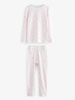 Impression de licorne rose - Pyjama Kind to Skin 2 Lot (9mths-12yrs)
