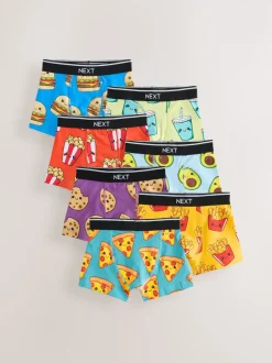 Imprimé alimentaire - Lot de 7 boxers (1.5-16ans)