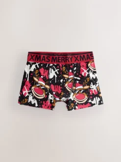 Imprimé dessin Sweat - Lot de 3 boxers de Noël (1.5-16ans)