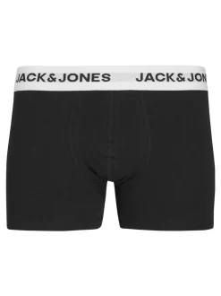 JACK & JONES JUNIOR Boxer Logo Noir 5 Lot