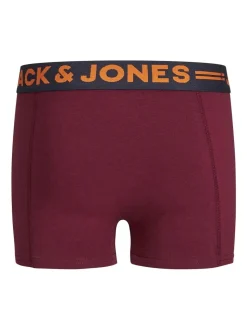 JACK & JONES JUNIOR Noir Boxer 3 Lot