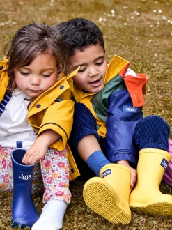 Jaune - Bottes de pluie JoJo Maman Bébé unies