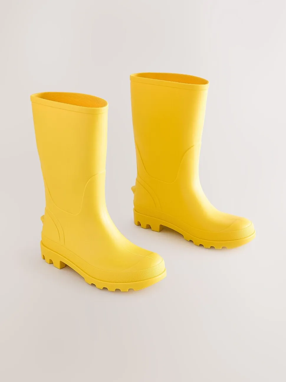 Jaune - Bottes en caoutchouc classiques