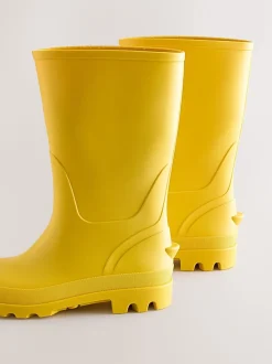 Jaune - Bottes en caoutchouc classiques